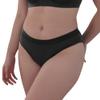 AIRCUTE Reusable Absorbent Urinary Incontinence Underwear for Women Breathable Leak Proof Protective Panties 2.0OZ (Black, Medium) view 1