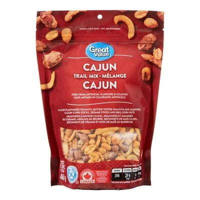 Wal-Mart Canada Corp Great Value Cajun Trail Mix, 450g/1 lb. Bag
