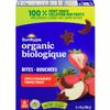 Sun-Rype Products Ltd. SunRype Organic 100% Fruit Bites, Apple Strawberry Flavor, 6 x 18g Pouches, 108g/3.8 oz. Box view 1