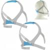 2 Packs Replacement Headgear Straps Compatible with Airfit F30, Premium Soft Comfort Elastic Material Great Value Adjustable Fit Magic Tape Design for a Better Seal, Medium Size view 1