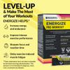 BODi Energize Pre Workout Powder - Beta-Alanine, Quercetin & Low-Dose Caffeine Formula for Enhanced Energy & Focus, Increase Energy & Endurance Supplement, Strawberry Lemonade Flavored, 20 Sticks view 2