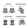 Mediaid Textile Exoskeleton Suits for Industrial Labor, Farming and Heavy Lifting l Full-Body Posture Support for Men & Women (Top Large/Bottom Medium) view 3