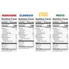Tantos! Puffed Pasta Chips  Healthy Pasta Snack by Top Chef Joe Sasto  Plant-Based, Low Calorie, Crunchy Chips  Variety Pack  Marinara, Pesto, Cacio e Pepe, Classico  Gourmet Bold Flavors  (4oz-4 Pack (1 of Each Flavor), Variety) view 2