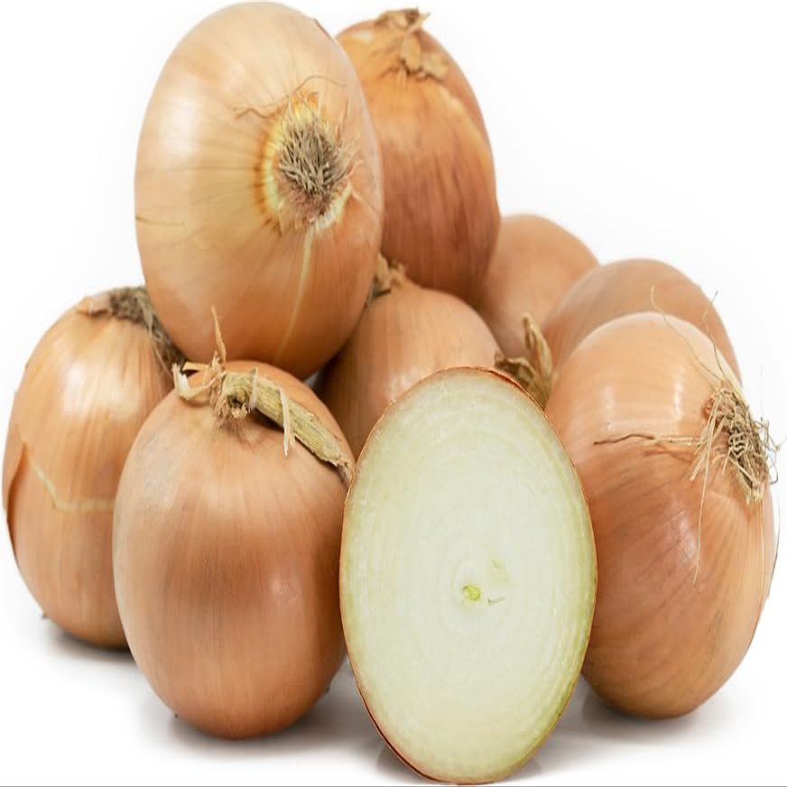 NineLife Basics Fresh Yellow Onions, Fresh Produce, USA Grown, Non-Gmo, Bulk Wholesale (20 Pounds)