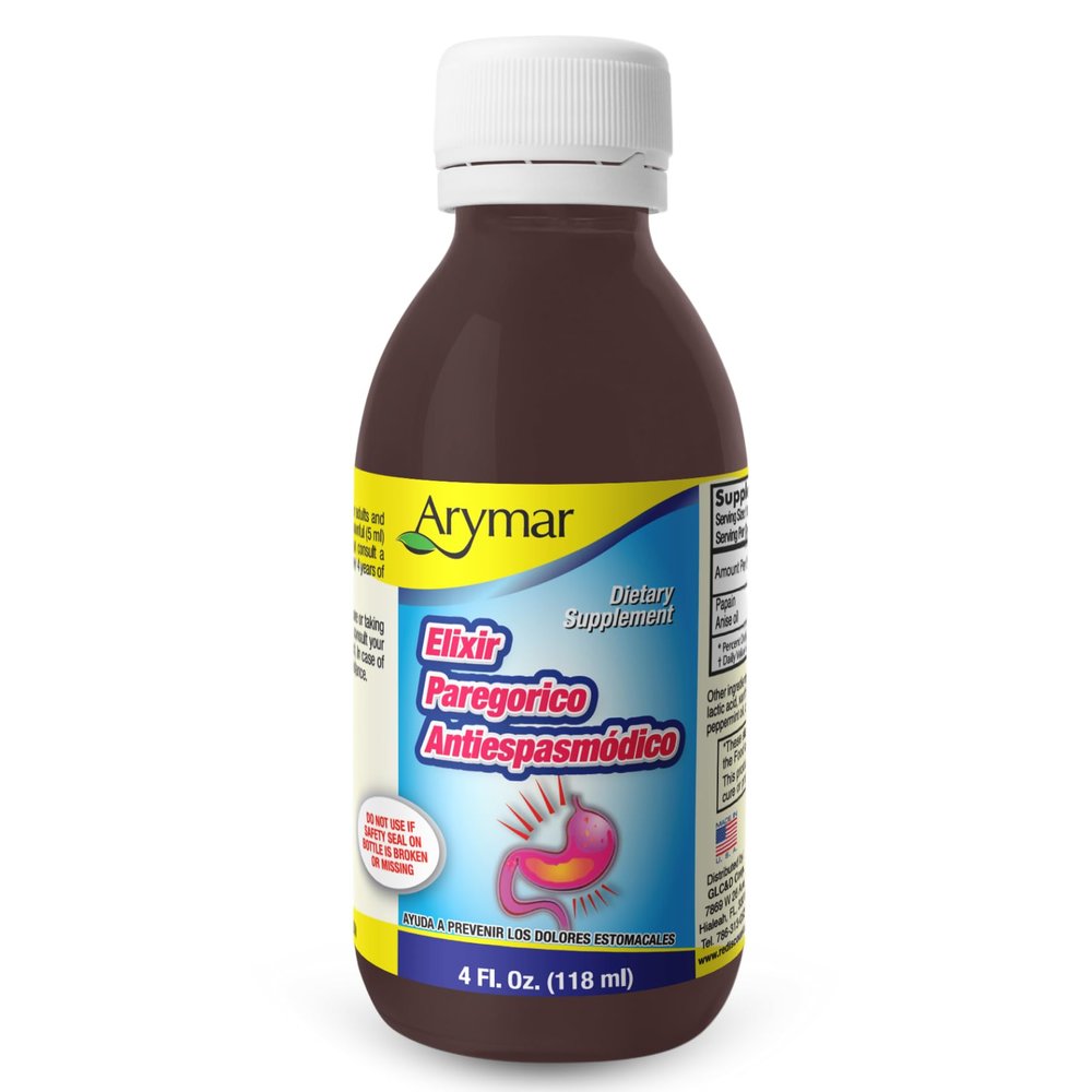 Arymar Paregorico Elixir - 4oz Liquid Supplement