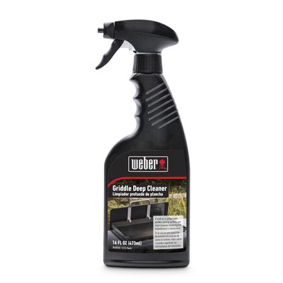 Weber Griddle Deep Cleaner Powerful BurntOn Grease & Residue Remover for FlatTop Griddles, Side Tables & Outdoor Grill Surfaces