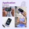 Manhero Fingertip Pulse Oximeter, Rechargeable Pulse Oximeter, High Definition Oxygen Monitor Fingertip, Fast and Accurate Oxymeter Includes Bag Lanyard (Purple) view 4