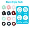 Gjinxi 12PCS Earplugs - Mute Style Pack, 5 dB Noise Reduction Silicone Ear Plugs for Home Office Library view 3