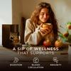 Gya Tea Co Cinnamon Apple Tea Gift Set (16 Count) - Decaf Tea Pod for Lovers Get Well Gifts - Manually Harvested - Enjoy Hot or Iced view 3