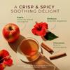 Gya Tea Co Cinnamon Apple Tea Gift Set (16 Count) - Decaf Tea Pod for Lovers Get Well Gifts - Manually Harvested - Enjoy Hot or Iced view 4