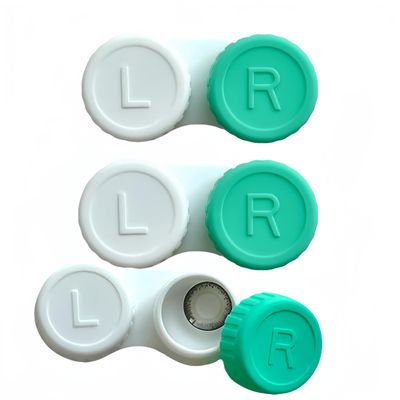 AITIME Contact Lens Case for Travel,Leak Proof, PP Material, Left and Right Contact Lens Holder Container Box fit Hard and Soft Lens, Contact Lens Soak Storage Kit for Home,Pack of 3