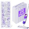 20 Pack Power Mop Refill Pads for Swiffer Power Mop Multi-Surface &Wood Mopping Pad Refills, Disposable Swifter Wet Pad Refills for Swiffer, Replacement Mop Pads for Multi-Surface Wood Floor Cleaning view 1