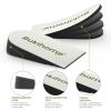 Adjustable Heel Lift Inserts for Shoes - Bukihome Orthopedic Shoe Lift for Uneven Legs 4 Layers Height Increase Insole for Heel Pain,Heel Spur,Achilles Tendonitis(White,Large,Pack of 2) view 4