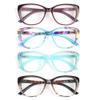 eyeezi Cat Eye Reading Glasses for Women-Blue Light Reading Glasses for Women Readers with Flexible Spring Hinges, Anti-Glare Readers 2.25+ view 1