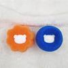 CTFRQC Pet Hair Remover for Laundry, Laundry Pet Hair Catcher, Washing Machine Hair Catcher, Washing Balls Dryer Balls for Clothing Dog Cat Pet Fur Remover 8 Pcs, Blue&orange view 4