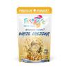 Festive Chickpeas - Garbanzo Hearts - Non-GMO Vegan Soy-Free - White Cheddar - 5oz (140g) - 4 Pack view 1