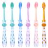 KUAOOAUK 6 PCS Kids Toothbrush, Extra Soft Bristles Toothbrush for Kids, Cute Toddler Razors with Sucker, 3-5 Year Baby Brushes for Girls Boys (5 Colors) view 1