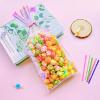 Cherodada 6x12 Inch Iridescent Cellophane Bags, with Twist Ties, Treat Bags for Candy Cookie Goodie Chocolates, And Popcorn view 4