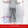 12PCS Extra Large Cellophane Bags 40x50 Inch Easter Clear Gift Bags Cellophane Wrap for Easter Gift Baskets Stuffers Baby Shower Wedding Beach Party favor Birthday 2.5 Mil Thick view 2