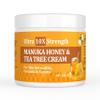SIONPPGET Manuka Honey and Colloidal Oatmeal Cream, Gentle Smoothing for Dry & Itchy Skin, Fast Acting for Eczema, Psoriasis, Dermatitis, Armpits, Red Rashes, for Children, Adults view 1