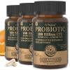 Probiotics for Women & Men, 100 Billion CFU Probiotic for Digestive, Gut & Immune Health - with Prebiotics, Bioflavonoids & Digestive Enzyme, 35 Strains Raw Probiotic Supplement, 180 Caps view 1