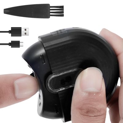Electric Nail Clipper with Light & 2 Speeds,Portable Nail Clippers with Nail Scraps Storage,USB Rechargeable Safety Fingernail Trimmer for Baby Kids Adults Seniors (Black)