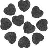 Anjetan 10 PCS Rock Essential Oil Diffusers, Heart Shape Lava Rock Stone Diffuser, Black Lava Rock Diffuser, Pocket Stone Diffuser for Home, Offices, Cars, Yoga, Sauna, SPA view 1