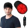LED lights Hair Growth Cap, Black view 1