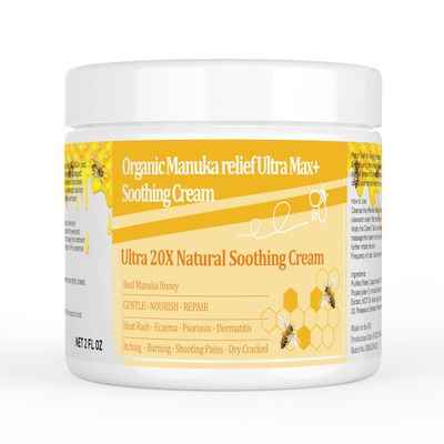 Organic Natural Bee Venom Extra Eczema Ointment, Relief Anti-Itch, Red Rash Cream, Gentle Plant Added, Soothing Psoriasis, Jock Itch, Irritated Skin, For Dry Sensitive, Feet, Hand Skin