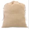 CleverDelights 12 x 18 Inch Herringbone Burlap Bags - 10 Pack - 12x18 Jute Cotton Blend Drawstring Gift Sacks view 1