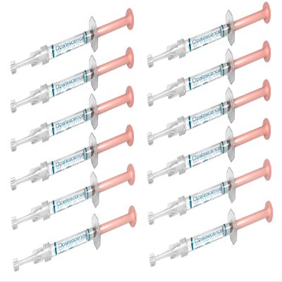 Opalescence 35% Gel Syringes Teeth Whitening - Refill Kit (12 Syringes Total) Carbamide Peroxide. Made by Ultradent, in Melon Flavor. Tooth Whitening Refill Syringes 5404-6