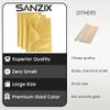 SANZIX Metallic Gold Tissue Paper for Gift Bags- 60 Sheets 19.75" x 27.5"- Gold Christmas Wrapping Paper - Christmas Tissue for Gifts Wrap, Weddings, Birthdays, Holiday & Xmas Decorations view 3