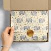 Jillson Roberts Printed Unfolded Gift Tissue 20" x 30", Baby Elephants (240 Sheets) view 4