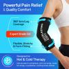 EverlastingIce Knee Ice Pack Wrap Compression Sleeve for Injuries | Hot & Cold Therapy Ice Pack for Knee, 360 Coverage | Reusable for Elbow, Ankle, Wrist - Large view 2