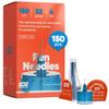 (150 Ct) LivaClean Health Pen Needles for Insulin - 32G x 4mm (5/32"), Universal Fit for Most Pen Injectors, Diabetic Needles, Individually Packaged, Safe and Convenient Use