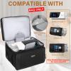 Travel Carrying Bag Compatible with ResMed AirSense 11/10/10 elite,AirStart 10,Philip Dreamstation,3B Medical Luna G3,XT Fit,Portable Storage Organizer Case Fits for CPAP Machine and Accessories view 2