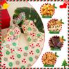 Christmas Treat Bags, 50 Pack Christmas Candy Bags, Cellophane Treat Bag with Twist Ties, Xmas Candy Cane Goodie Gift Bag, Cello Holiday Treat Snack Bags for Gift Wrap Sweets Xmas Party Favor Supplies view 3