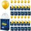 VercanMonth 24 Set Game Party Military Supply Loot Drop Box Party Favors Yellow Balloon Ribbon Battle Gifts Bags for Gamers Boys Birthday Graduation Decoration view 1