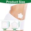 20pcs Castor Oil Pack Wrap for Belly Button, Single-Used Self-Adhesive Castor Oil Patches Castor Oil Compress Pads Highly Absorbent Castor Oil Pads (Oil Not Included) view 2