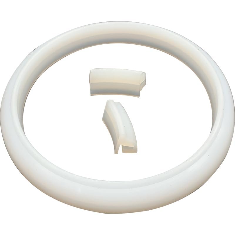 Cosyhat XLJP 1Pc Gasket Seal DN 150/200/ 250/300 /350/400 /600 Homebrew Sanitary Food Grade Silicone Jar Can Sealing Ring Flanging Manhole Fermenter (Color : DN450-277g)