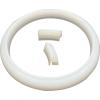 Cosyhat XLJP 1Pc Gasket Seal DN 150/200/ 250/300 /350/400 /600 Homebrew Sanitary Food Grade Silicone Jar Can Sealing Ring Flanging Manhole Fermenter (Color : DN450-277g) view 1