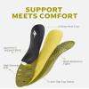 WalkHero Heavy Duty Arch Support Inserts,220+ lbs Plantar Fasciitis Insoles for Men Women,Pain Relief Orthotic Insert for Flat Feet,Standing All Day or Daily Walking Mens 10-10.5 | Womens 12-12.5 view 3