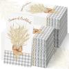 Seajan 200 Pcs Fall Guest Napkins Disposable Hand Towels for Bathroom Guest Towels Paper Napkins Decorative Hand Towel Paper for Autumn Kitchen Bathroom Wedding(Autumn Wheat) view 1