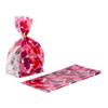 Restaurantware-Bag Tek 5 x 3 x 11 Inch Candy Bags, 4000 Gusseted Printed Candy Bags - Large Hearts, Twist Ties Sold Separately, Plastic Bag, Heat Sealable, for Holding Candies view 2