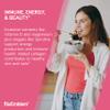 BioEmblem Women's Multivitamin - Complete Daily Multi for Immunity, Energy, Hair, Skin with Vitamin A, B12, B6, D3, Biotin, Iron, Magnesium, Collagen and Veggie Blends - Gluten Free - 90 Capsules view 3