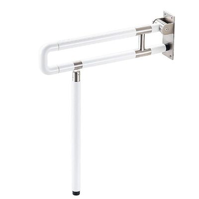 MIIKHI Bathroom Grab Bar Safety Support Rail, Folding Bathroom Handrails Old People Non-Slip Safety Grab Bar Bathroom Toilet Support Grab Bar,Bathtub Safety Grab Bar (Color : White, Size, 750mm