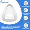 Replacement Memory Foam Cushion (L) for Airtouch F20, Comes with 2 Packs Mask Liners - Full Face F20 Mask Large - Optimized Comfort & Secure Seal with New Version Memory Foam - Large view 4