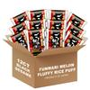 Rice Puff Snack Funwari Meijin  Melt-in-Your-Mouth Black Sesame Flavored Rice Snack | 100% Japanese Rice & Kurogoma (12 pack, Black Sesame) | Product of Japan view 1