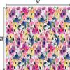 Jillson & Roberts 20" x 30" Printed Gift Tissue, Watercolor Flowers (24 Folded Sheets) view 3