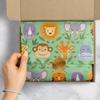 Jillson & Roberts 20" x 30" Printed Gift Tissue, Jungle Animals (24 Folded Sheets) view 4